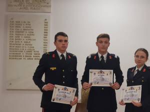 Elevii de la Colegiul Național Militar „Ștefan cel Mare” din Câmpulung care au participat la concurs