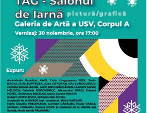 Artiști consacrați și studenți  la „Arte” vor expune la „TAG Salonul de Iarnă”, la USV