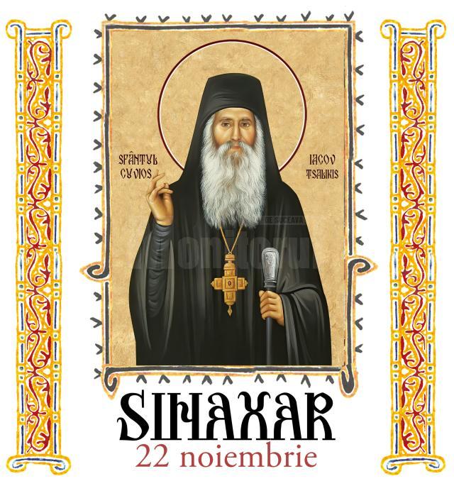Sinaxar 22 noiembrie 2023