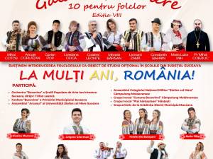 Gala de premiere „10 pentru folclor”, ediția a VIII-a, la Suceava și Putna