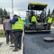 Strada Izvoarele Cetății, în curs de reabilitare până la intrarea în Ipotești