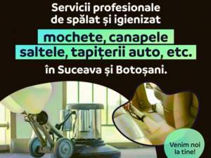 Canapele, tapițerii de casă și auto, curățate cu profesionalism de CleanArt Suceava