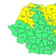 Cod galben de ninsoare și viscol, până duminică seara