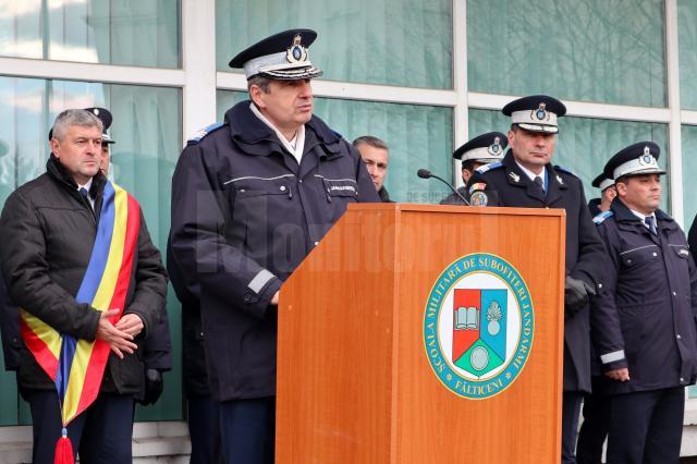 Colonelul Lucian Trășcălie, adjunct al inspectorului general al Inspectoratului General al Jandarmeriei Române