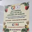 „Săptămâna fructelor și legumelor donate”, la Colegiul Tehnic Rădăuți