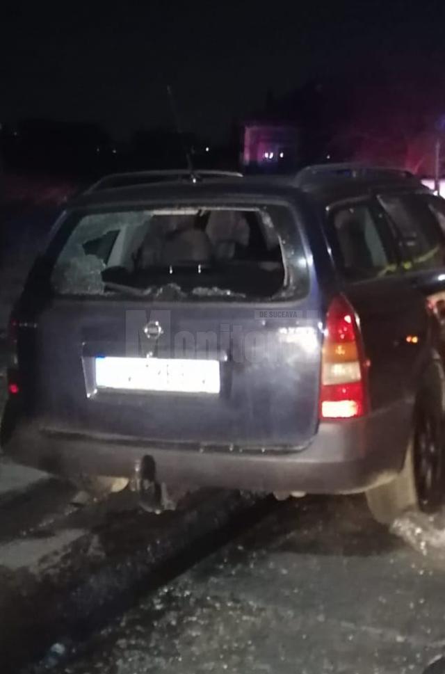 Doi răniți, duși la spital după un accident la Dumbrăveni