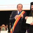 Gheorghe Flutur a dat ordinul „Meritul Bucovinei” arhiepiscopului Sucevei și Rădăuților, ÎPS Calinic
