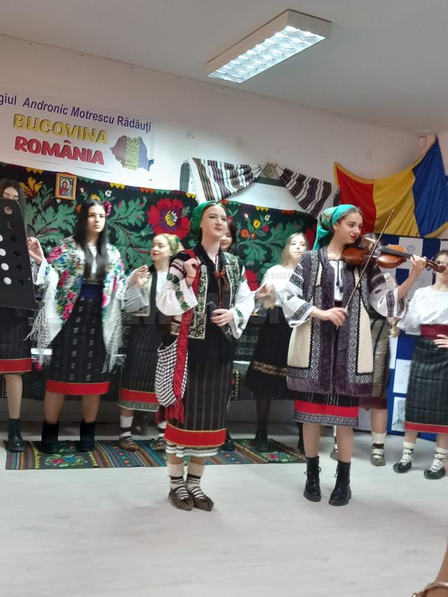 Ziua Bucovinei, la Colegiul Andronic Motrescu