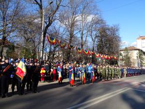 Restrictii circulatie pe bulevardul principal, unde are loc parada de 1 Decembrie