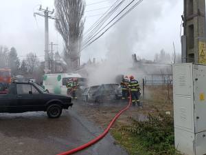 Incendiu masini