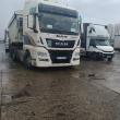 Creștere rapidă a traficului de camioane ucrainene care tranzitează România