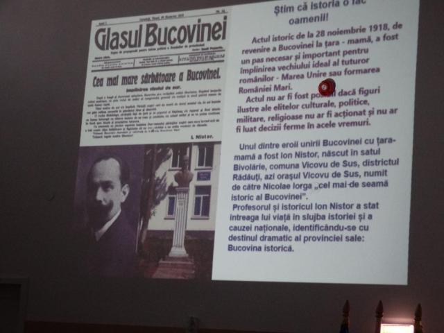 Ziua Națională a României, Ziua Bucovinei, Sfântul Apostol Andrei Momente evocatoare ale celor trei sărbători la Colegiul Tehnic Rădăuți „Sub semnul patriotismului și al credinței”