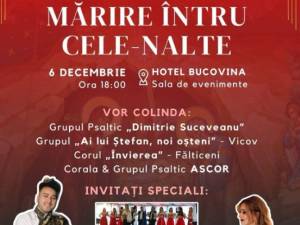 Concert caritabil de colinde, de Moș Nicolae, organizat de ASCOR Suceava