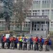 Asociația Tinerilor Ortodocși Suceveni a marcat Ziua Națională pe biciclete