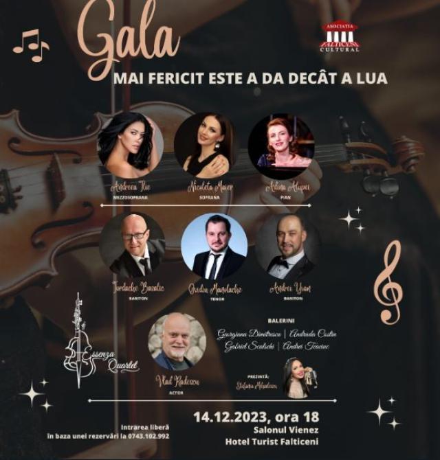 Gala „Mai fericit este a da decât a lua”, organizată de Asociația Fălticeni Cultural