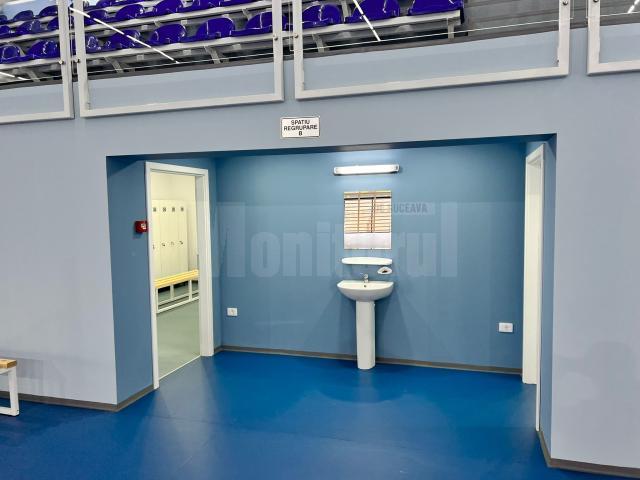 Sala de sport de la Școala Militară de Subofițeri de Jandarmi Petru Rareș Fălticeni intră în folosință chiar de joi, 7 decembrie, odată cu probele de admitere