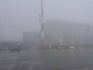Ceaţă miercuri, pe Aeroportul Suceava