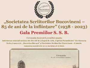 Gala Premiilor SSB, la Biblioteca Bucovinei „I.G. Sbiera” Suceava