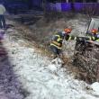 Tânăr rănit după răsturnarea unui microbuz, la Marginea