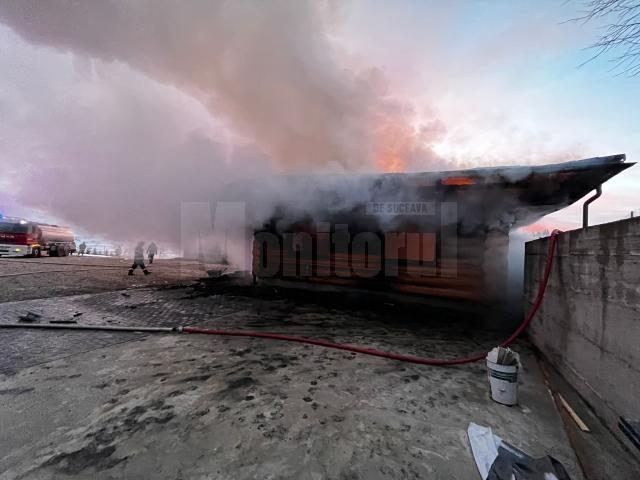 Incendiu la Mănăstirea Humorului