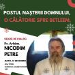 Seară de dialog cu pr. arhim Nicodim Petre, marți, la Auditorium „Joseph Schmidt” USV
