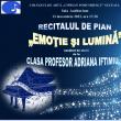 „Emoţie şi lumină”, recital de pian, miercuri, la Colegiul de Artă Suceava