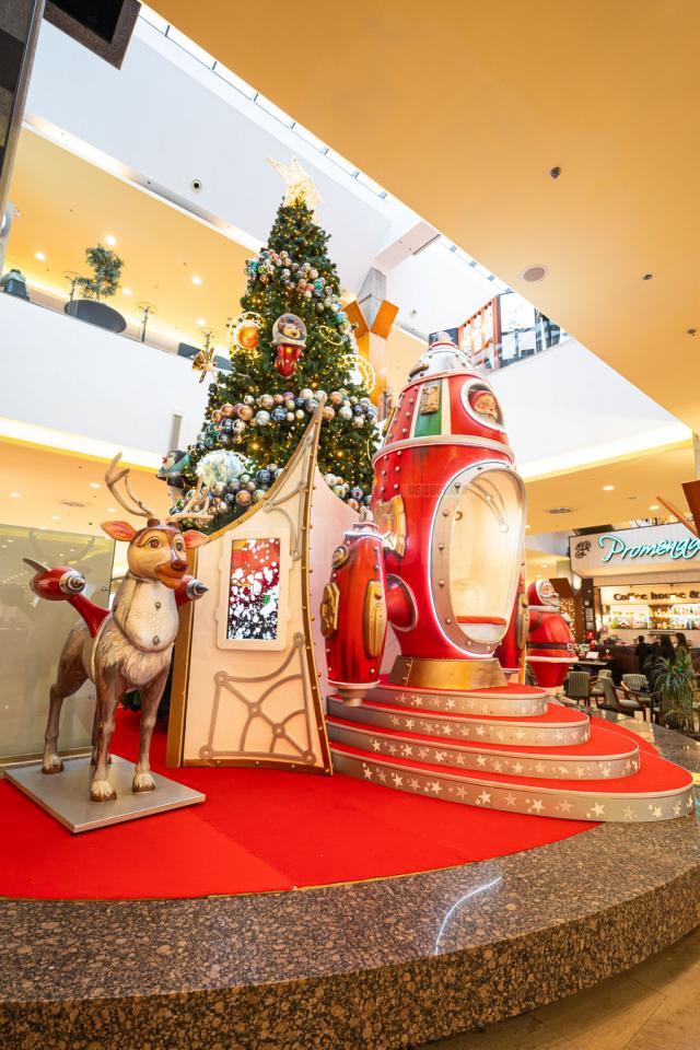 Ateliere de creație pentru copii și „Crăciunul Cosmic”, la Iulius Mall Suceava