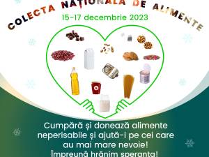 Rețeaua Băncilor pentru Alimente din România dă startul Colectei Naționale de Alimente Împreună, continuăm să hrănim speranța celor care au cea mai mare nevoie!