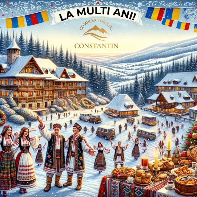 Revelion în Bucovina, cu trei nopți de cazare, la Complexul turistic Constantin, la poalele Rarăului