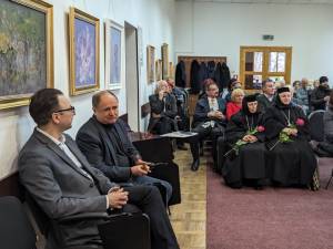 Ceremonia decernării premiilor anuale ale Societății Scriitorilor Bucovineni, la  Biblioteca Bucovinei