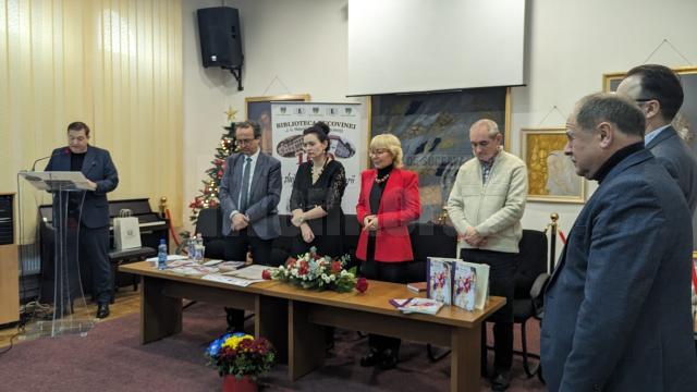 Ceremonia decernării premiilor anuale ale Societății Scriitorilor Bucovineni, la  Biblioteca Bucovinei