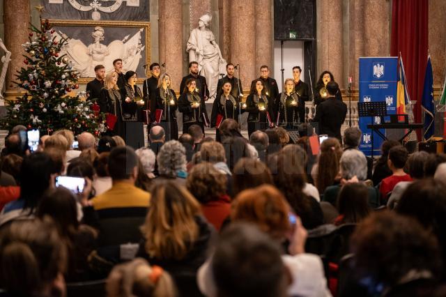 Corala „Ciprian Porumbescu” a concertat în Elveția, Franța, Italia și Germania