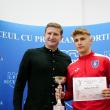 Dorin Goian împreună cu Sebastian Burlacu, cel mai bun fotbalist de la LPS