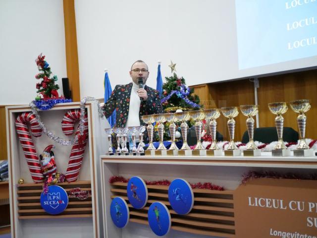 Premierea sportivilor de la LPS Suceava a fost oficiată de directorul Ciprian Anton