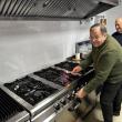 Gheorghe Flutur a aprins flacăra de gaz la Vatra Dornei, în ajun de Crăciun