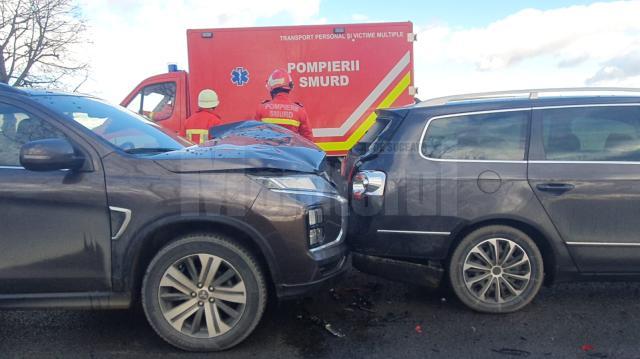 Accident pe E 85, la Dănila