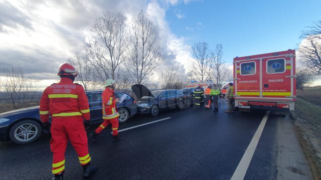 Accident pe E 85, la Dănila