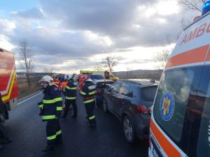 Accident pe E 85, la Dănila