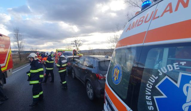 Accident pe E 85, la Dănila