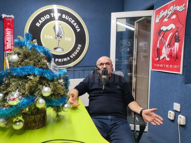 Redactorul-șef al Monitorului de Suceava, Tiberiu Avram, invitat la emisiune la Radio Top