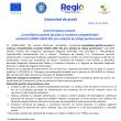 Anunț finalizare proiect:  „Consolidarea poziţiei pe piată şi creşterea ...