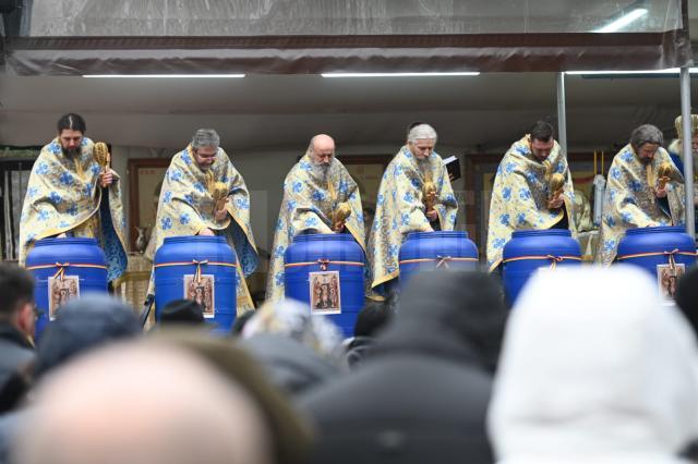 Botezul Domnului, la Mănăstirea ”Sf. Ioan cel Nou de la Suceava”