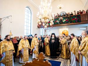 Liturghie arhierească la doi ani de la redeschiderea Mănăstirii Arbore