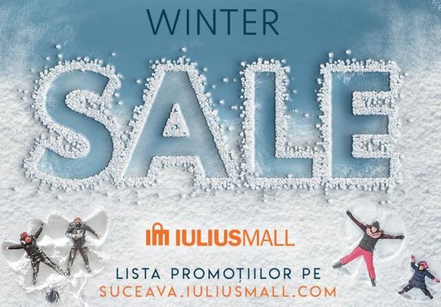 Reduceri de până la 70% la o gamă variată de produse, la Iulius Mall. A început Winter Sale