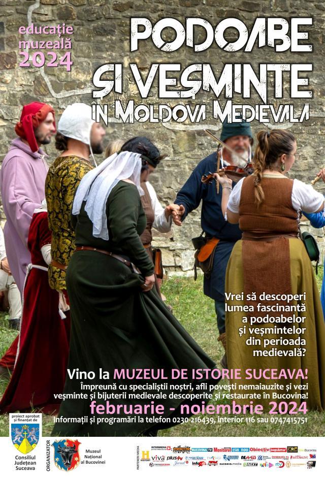 Elevii suceveni, invitați să cunoască lumea podoabelor și a veșmintelor din perioada medievală, la Muzeul de Istorie