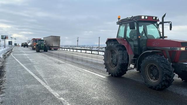 Amplul protest al fermierilor suceveni