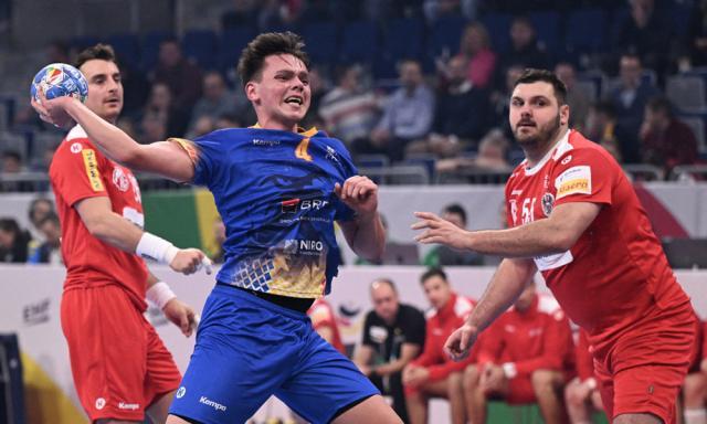 Daniel Stanciuc a evoluat curajos în meciul cu Austria. Foto Profimedia
