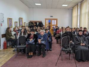„Poezia lui Mihai Eminescu în viziunea lui Ion Negoițescu”, prelegere susținută de Alexandru Ovidiu Vintilă, președintele Societății Scriitorilor Bucovinei