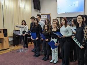 Grupul vocal „Artes” de la Colegiul de Artă „Ciprian Porumbescu” Suceava