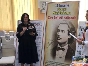 Prof. dr. Aurica Daneliuc a conceput și coordonat momentul literar-muzical „Închinare la Luceafăr”